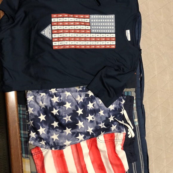 Swim shirt and swim suit combo size 14-16 10-12 - Picture 1 of 5